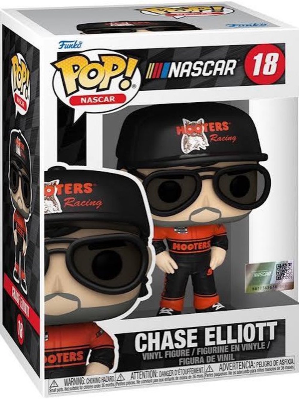 Chase Elliott Funko Pop Hooters